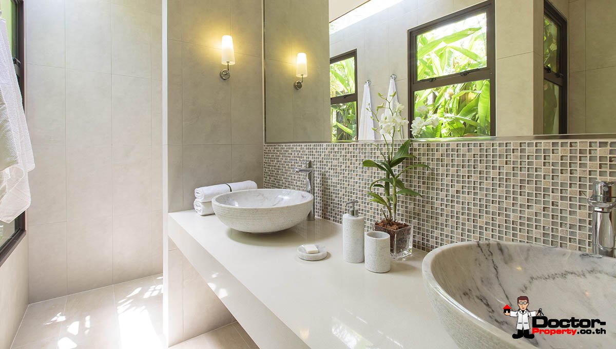 3 Bedroom Beachfront Villa - Plai Laem - Koh Samui - for sale